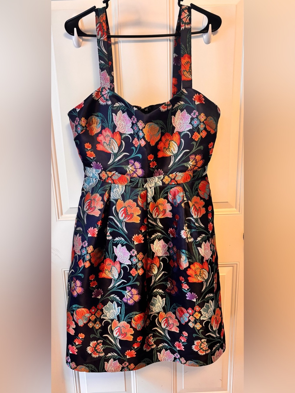 ModCloth Floral Fit-and-Flare Dress